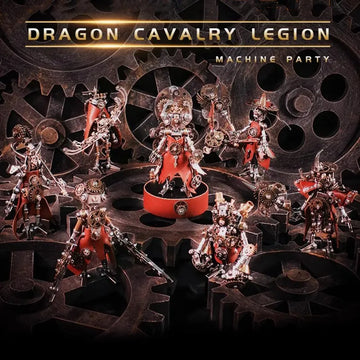 3D Metal Puzzles Series Steampunk Dragoon Cavalry Legion