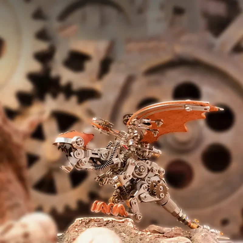 3D Metal Puzzles Series Steampunk Nidhogg