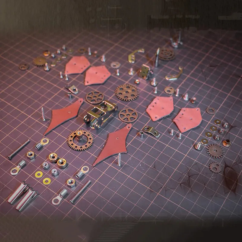 3D Metal Puzzles Series Steampunk Nidhogg