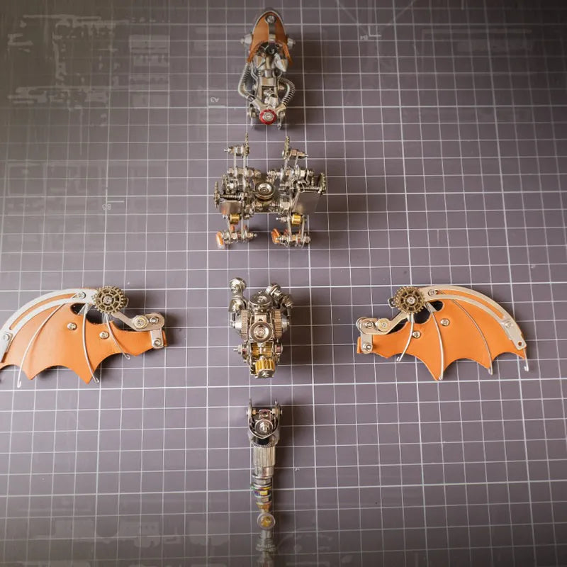 3D Metal Puzzles Series Steampunk Nidhogg