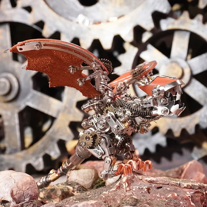 3D Metal Puzzles Series Steampunk Nidhogg