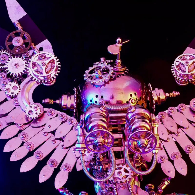 3D Metal Puzzles Series Steampunk Owl