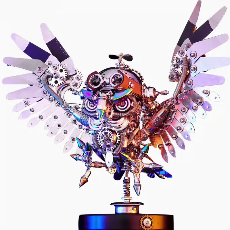 3D Metal Puzzles Series Steampunk Owl