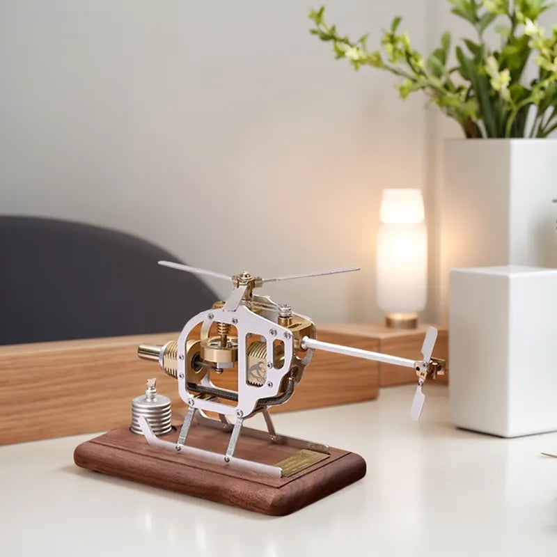 Engine model series Stirling engine helicopter