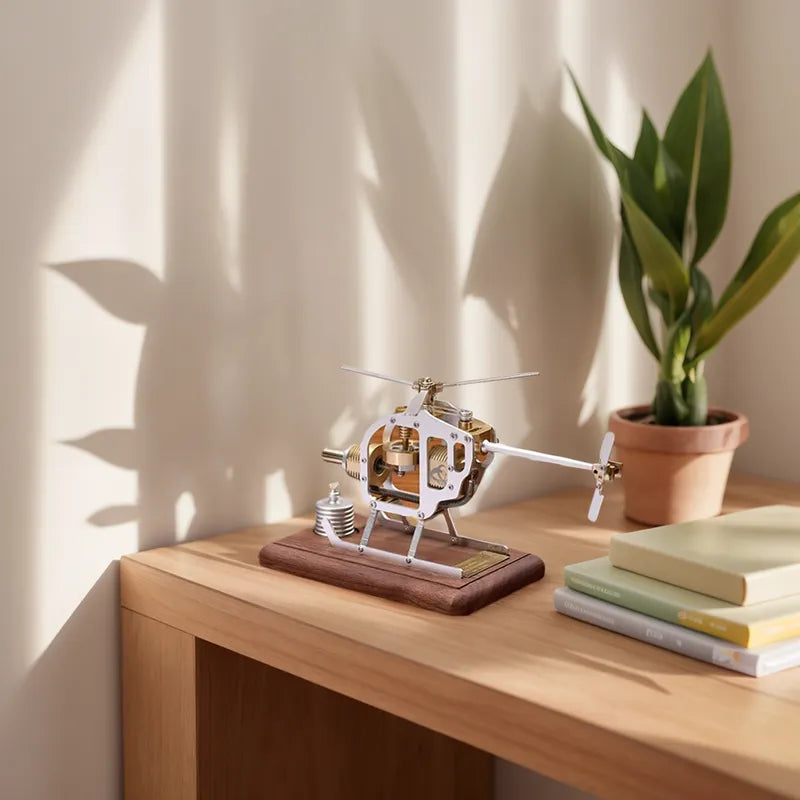 Engine model series Stirling engine helicopter