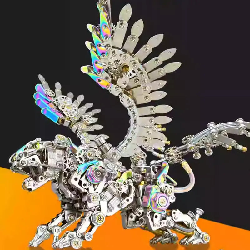 3D Metal Puzzles Series Winged Tiger
