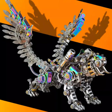 3D Metal Puzzles Series Winged Tiger Version II