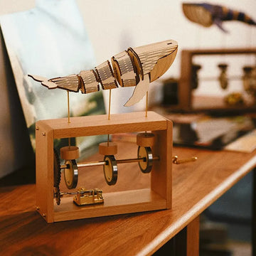 3D Wooden Puzzles Whalesong Dynamic Music Box