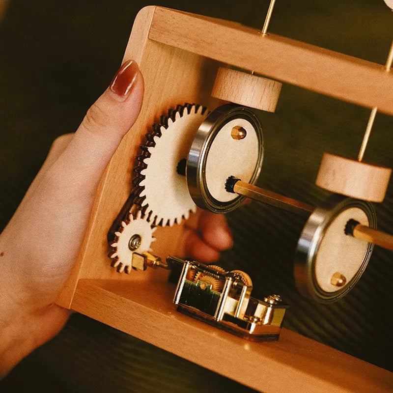 3D Wooden Puzzles Whalesong Dynamic Music Box