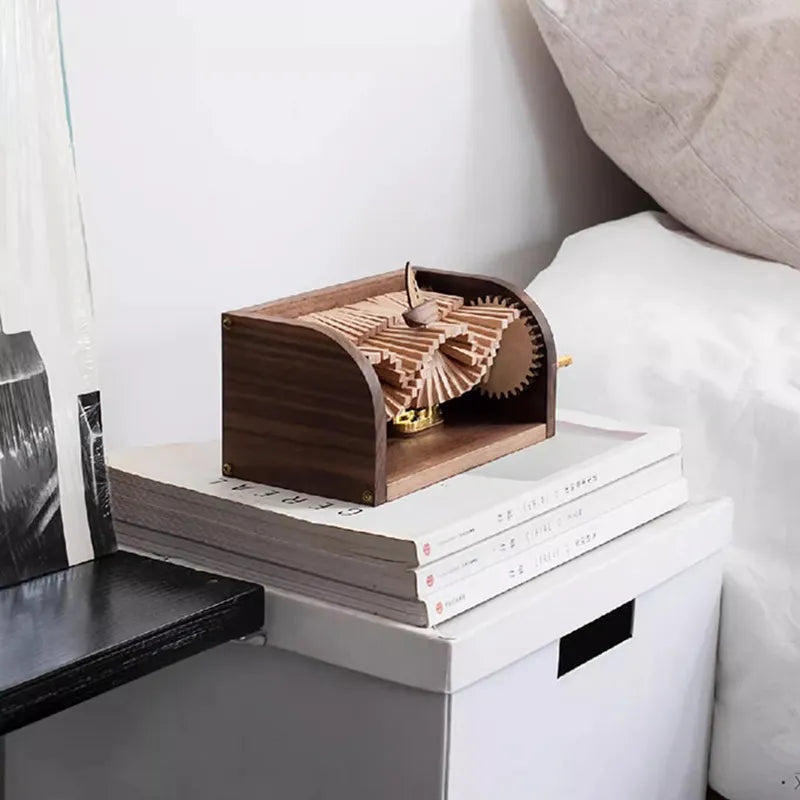 3D Wooden Puzzles Series Song of the Waves Music Box