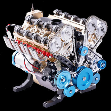 1:3 Full Metal V8 Engine Model Kit