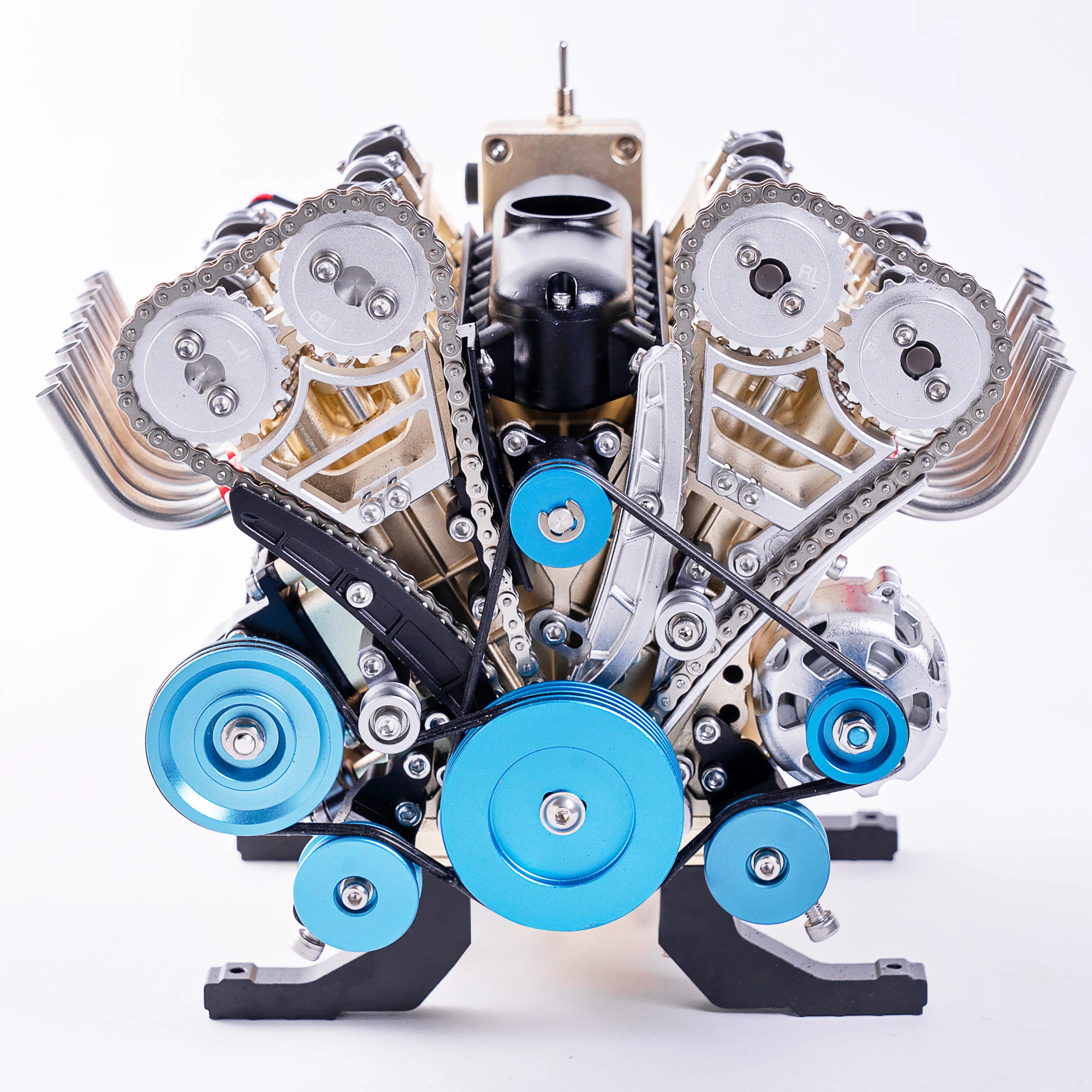 1:3 Full Metal V8 Engine Model Kit