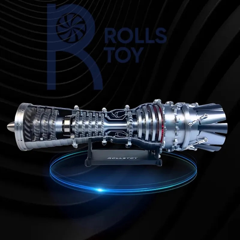 Model Engine Kits Series GE-J79 Fighter Jet Turbo Engine Model