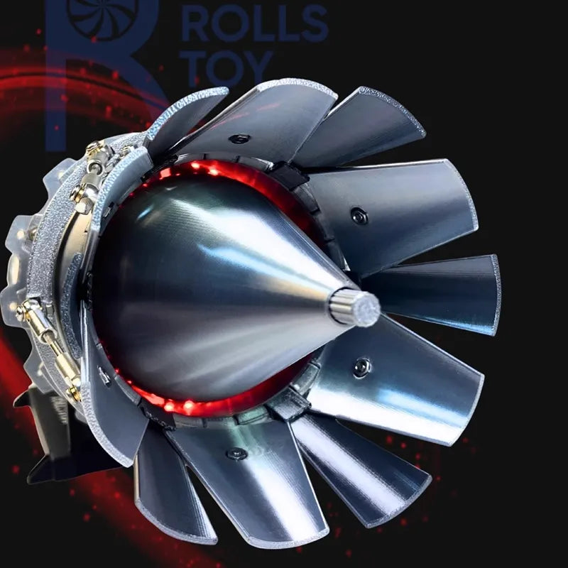 Model Engine Kits Series GE-J79 Fighter Jet Turbo Engine Model