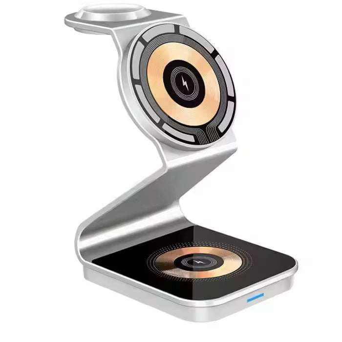 The W21 Qi2 Transparent 3-in-1 Magnetic Wireless Charger
