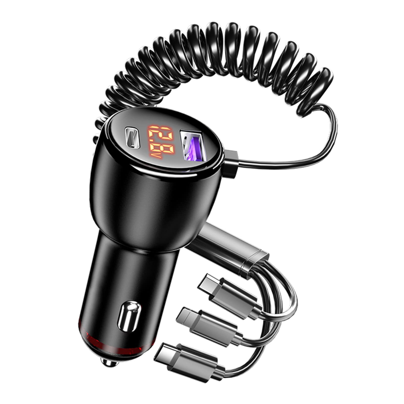 5 in 1 Super Fast Car Charger Type C