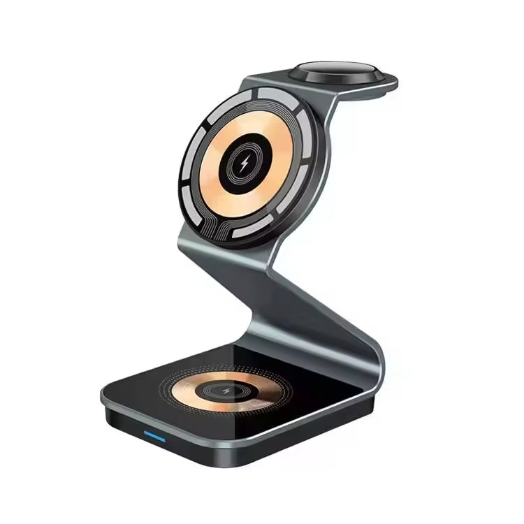 The W21 Qi2 Transparent 3-in-1 Magnetic Wireless Charger