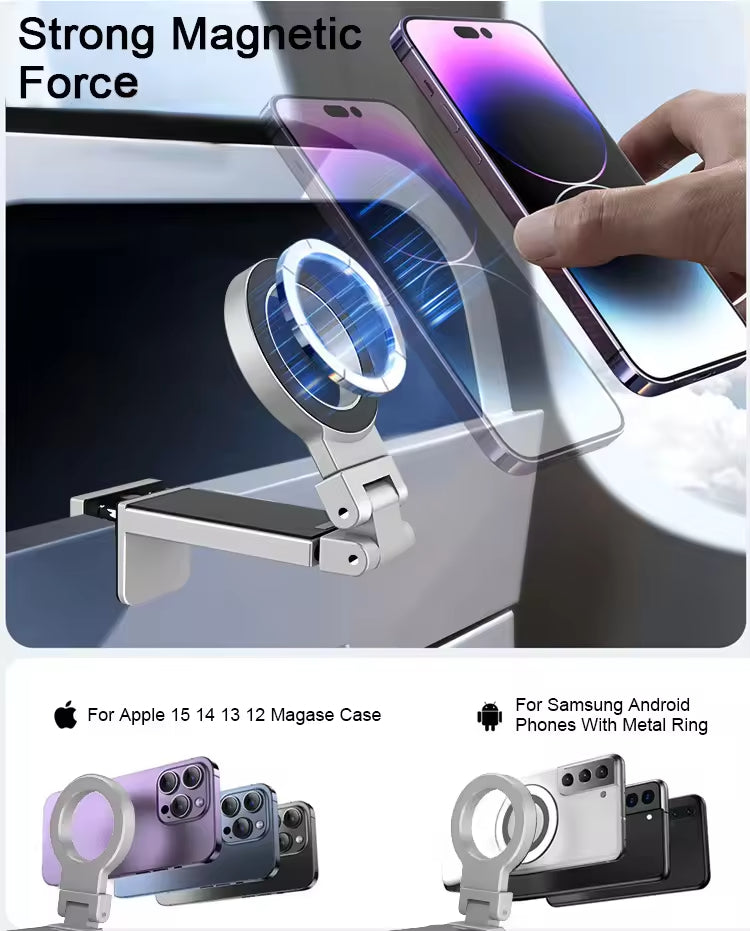 Magnetic Hands-Free Airplane Phone Mount