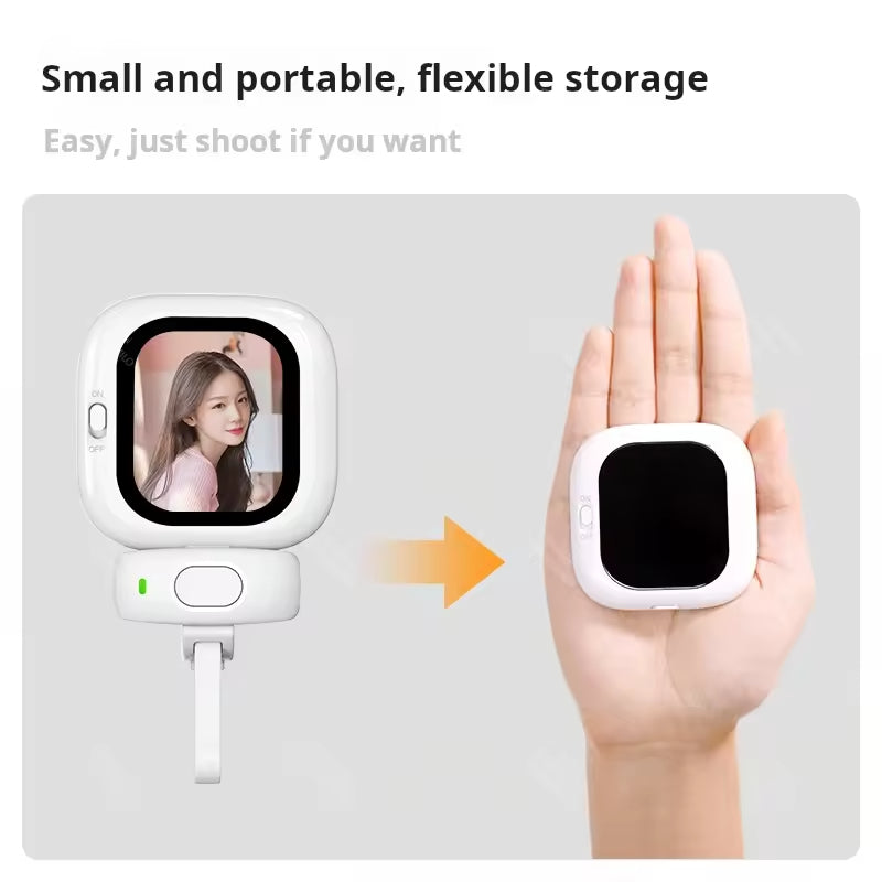 Mini Screen Magnetic Selfie Monitor Screen Remote Control 700nits for iPhone 12-16