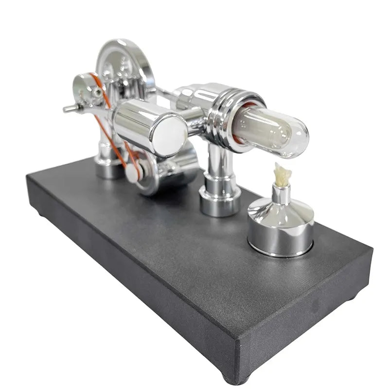 Mirror-Finish Stirling Engine