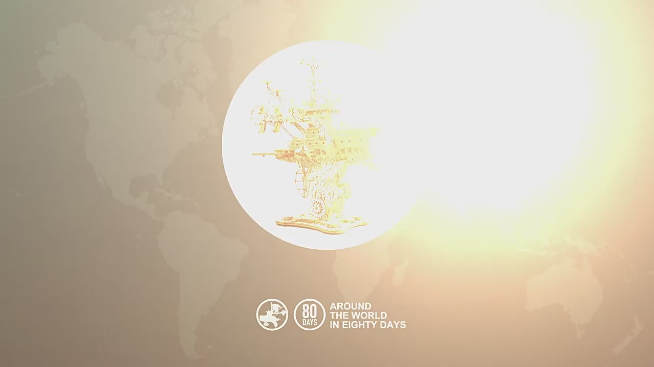 3D Wooden Puzzles Series Masterpiece Fantasy Airships